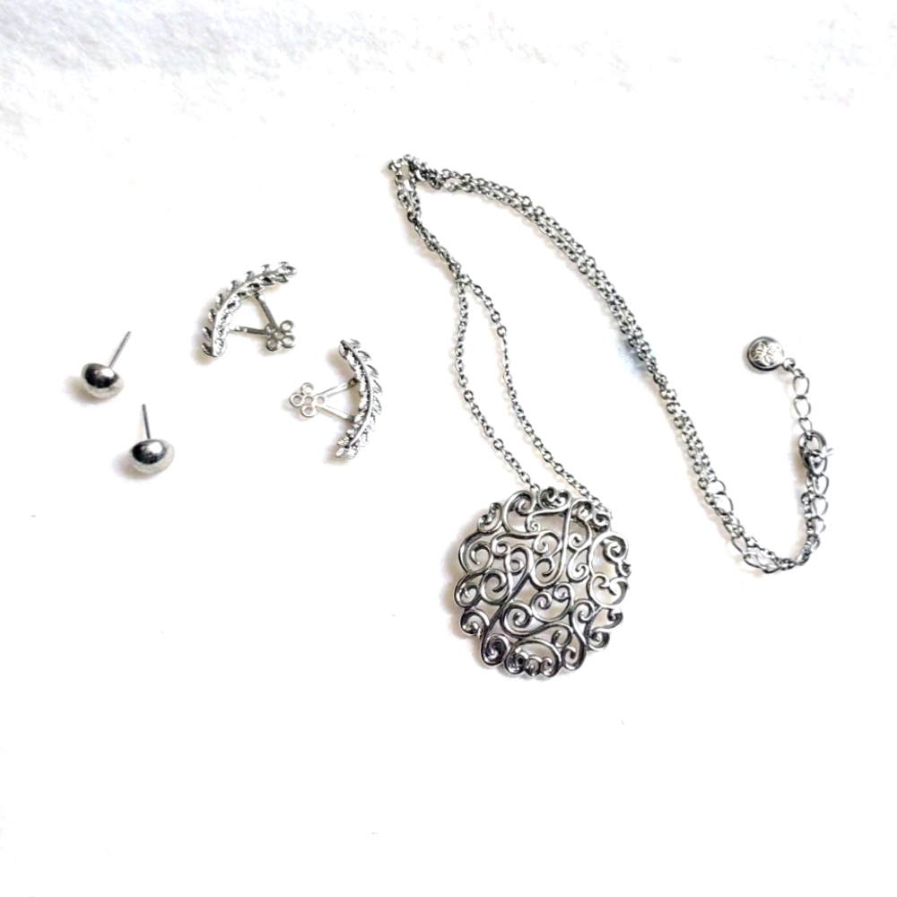 Pretty silver trio